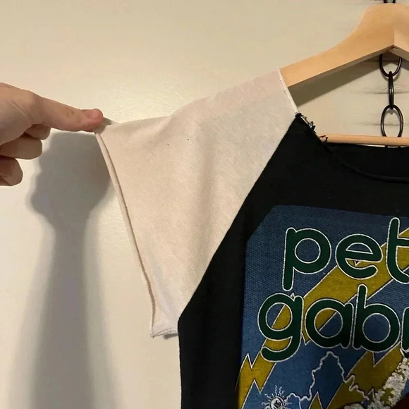 Vintage 1982 Peter Gabriel Shock The Monkey Concert T-shirt - Picture 7 of 7